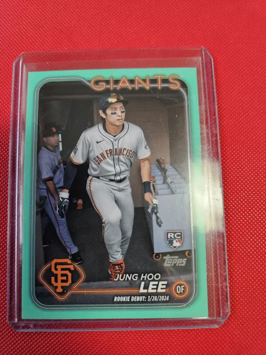 이정후 2024 Topps Aqua 루키 카드